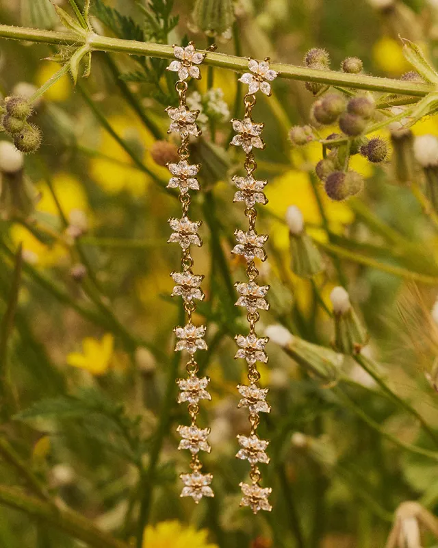 Olivia Wild Long Earrings sold by Apodemia