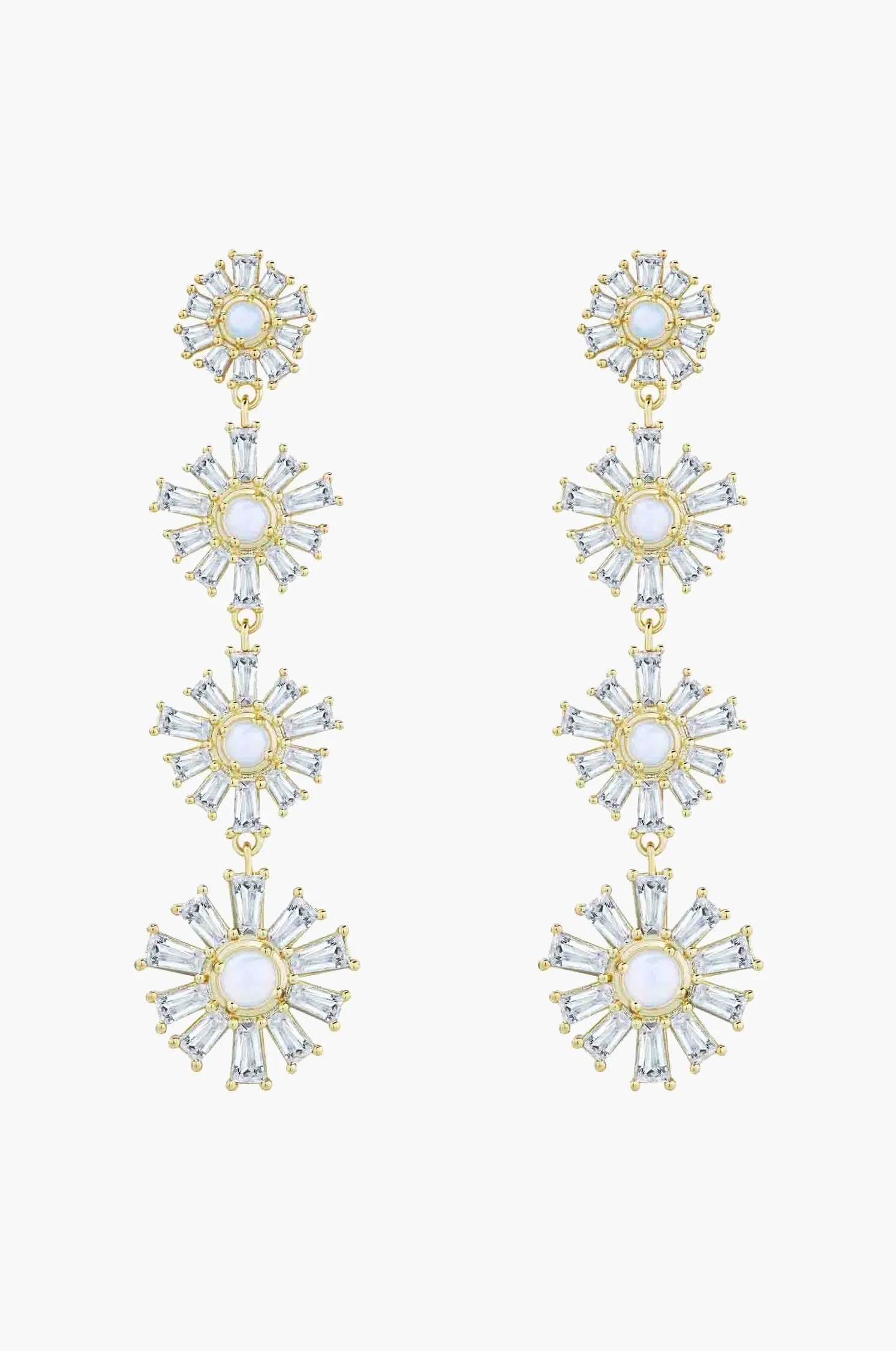 Long moon earrings sold by Apodemia product image thumbnail 5