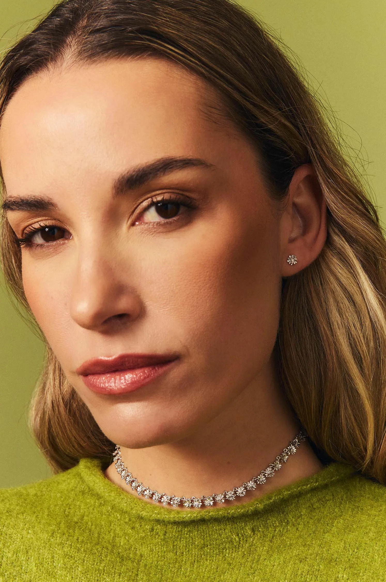 Linked Daisy Necklace sold by Apodemia product image thumbnail 2