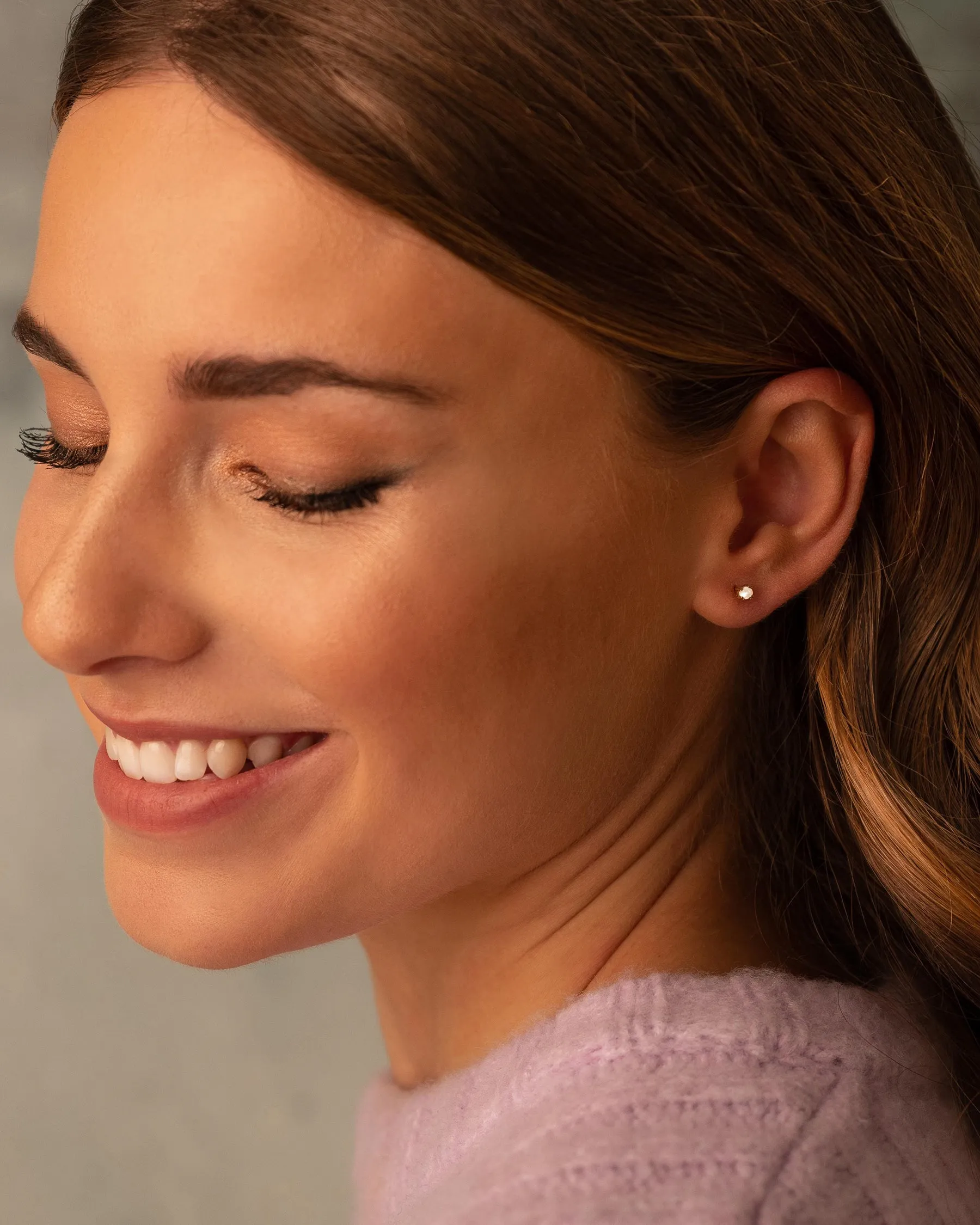 MINI PEARL EARRINGS sold by Apodemia product image thumbnail 3