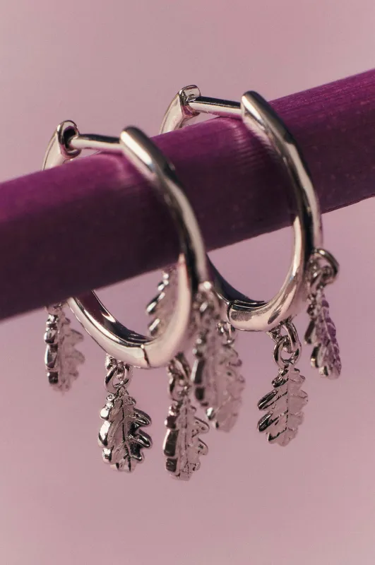 INTO THE WOODS HOOP EARRINGS sold by Apodemia