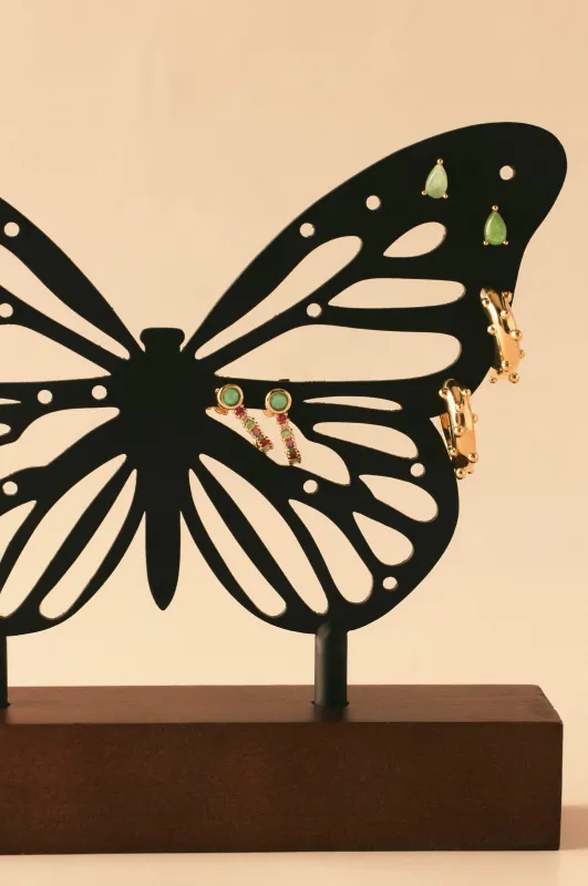 Black Metal Butterfly Jewelry Box sold by Apodemia