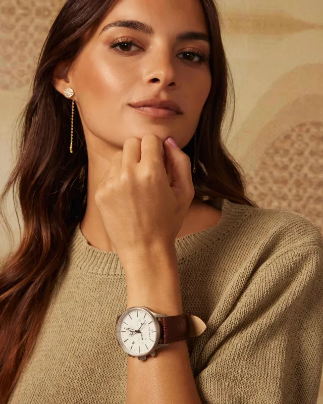 Woodland Chrono Brown Coffee Watch sold by Apodemia