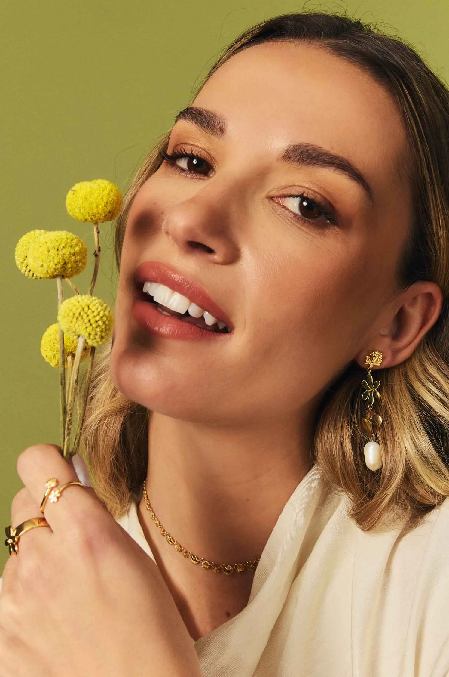 Linked Pearl Necklace sold by Apodemia product image thumbnail 2