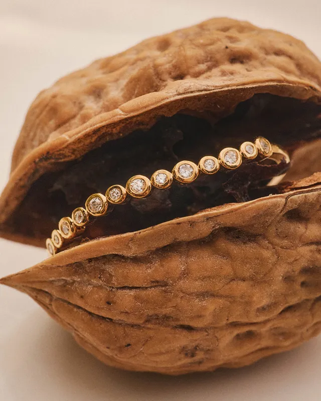 Anillo Classic Mini piedras sold by Apodemia