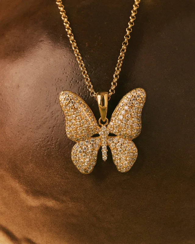 Collar Pave Papilio made by Apodemia