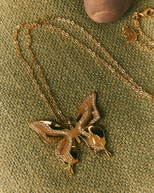 Collar Artdeco Papilio made by Apodemia