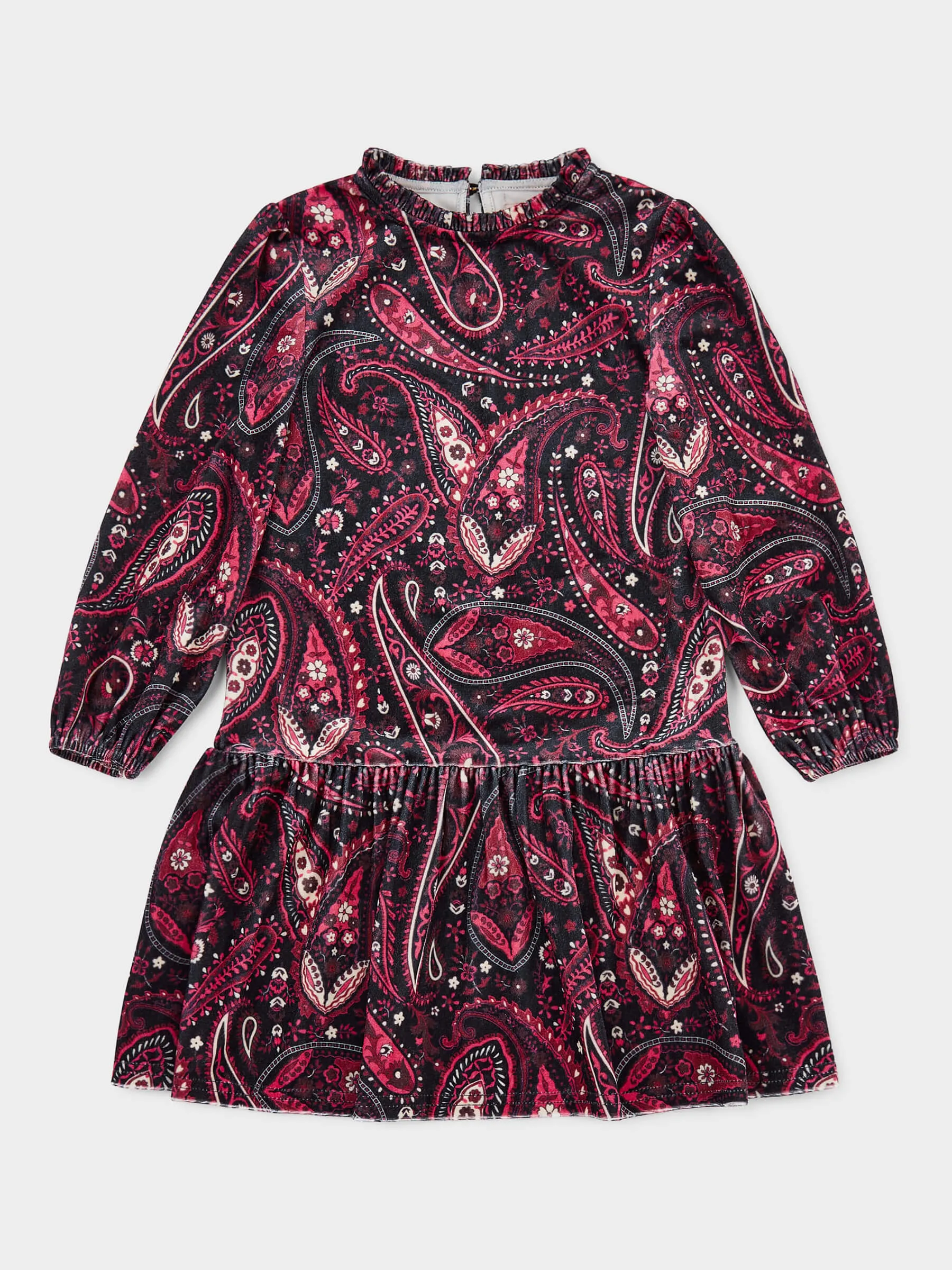 GWD Paisley Velvet Dress sold by George W. Davies
