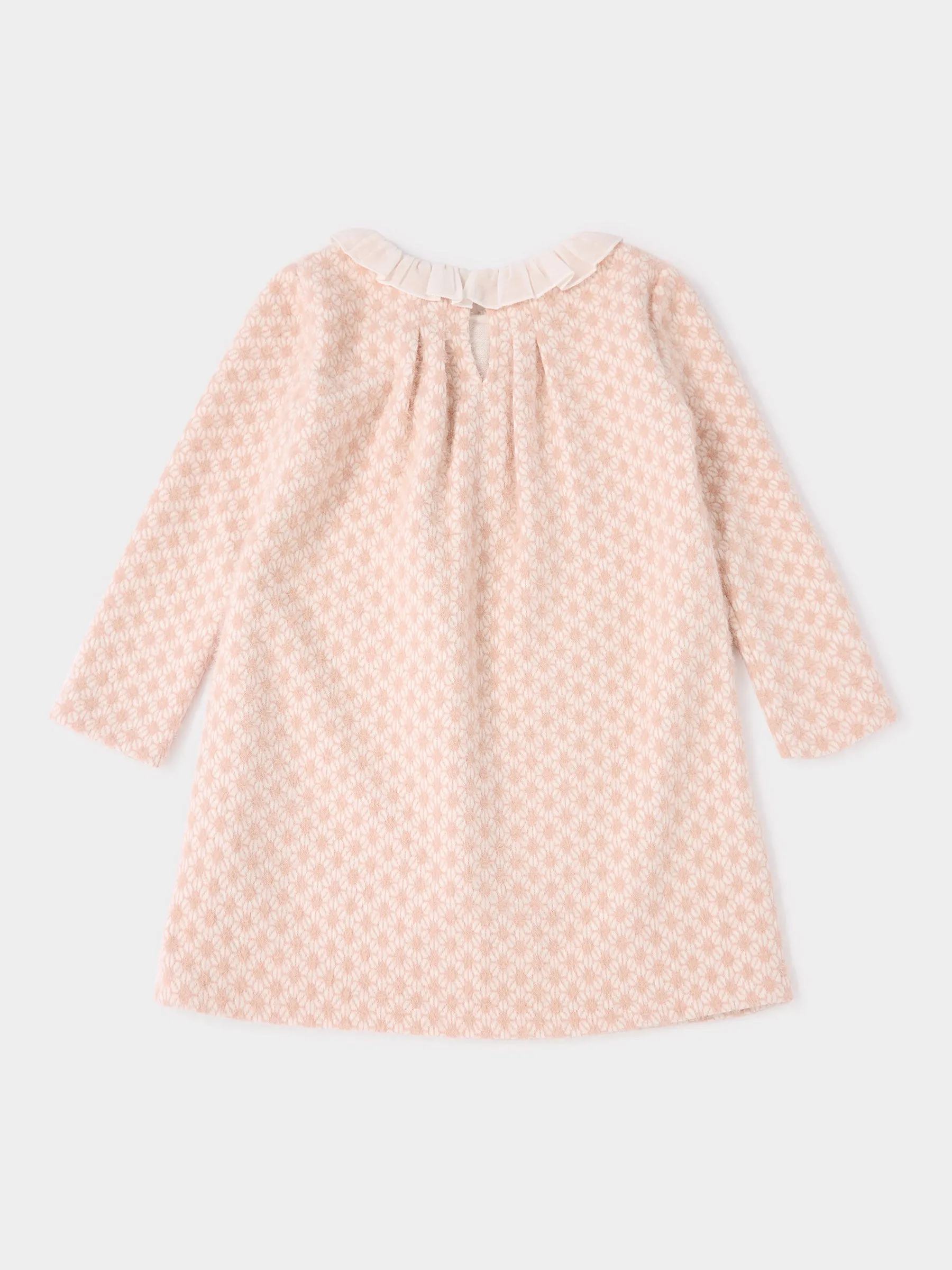 Jammy Pink Jacquard Dress sold by George W. Davies product image thumbnail 2