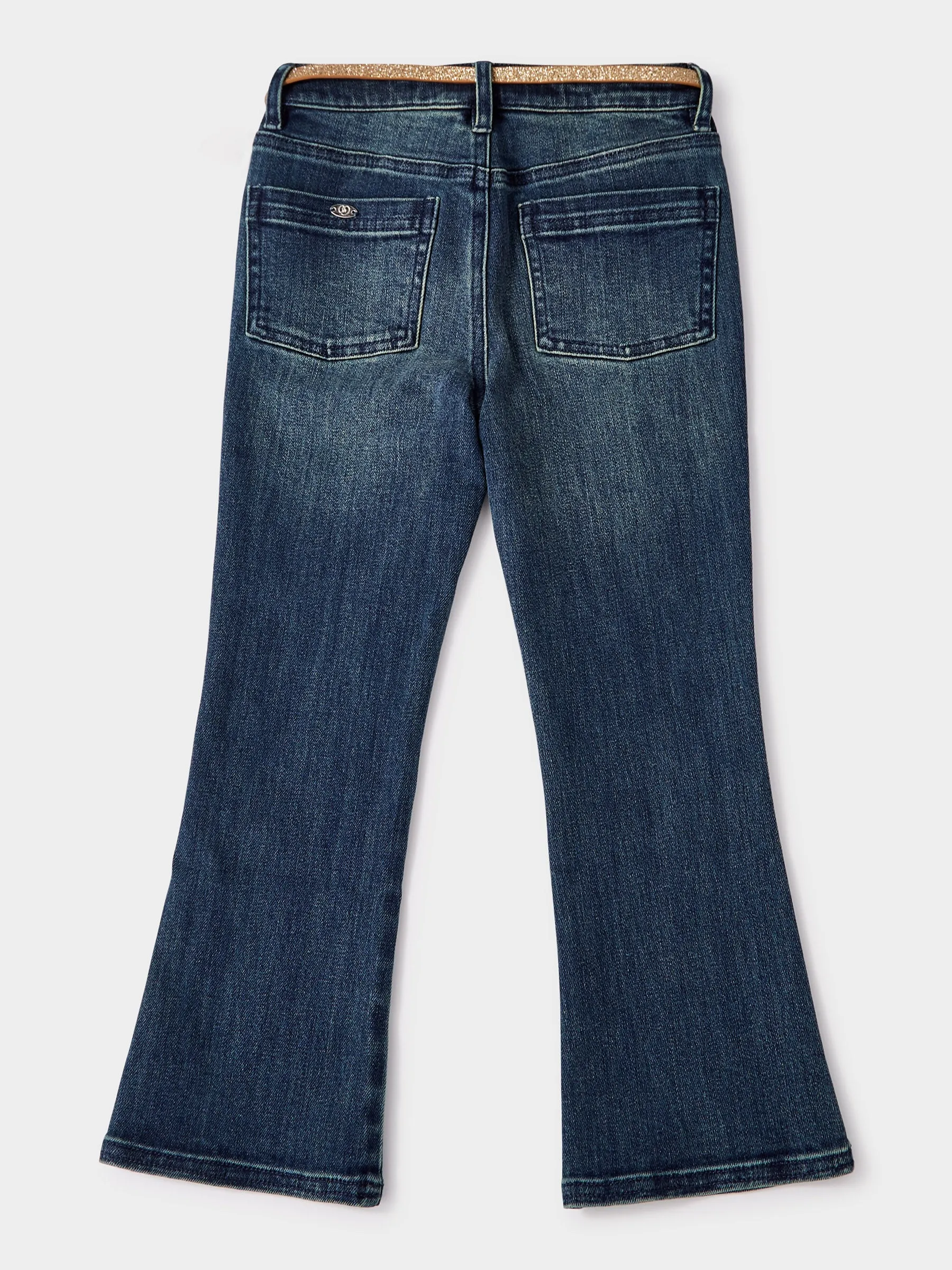 GWD Flavia Indigo Flare Jean sold by George W. Davies product image thumbnail 2