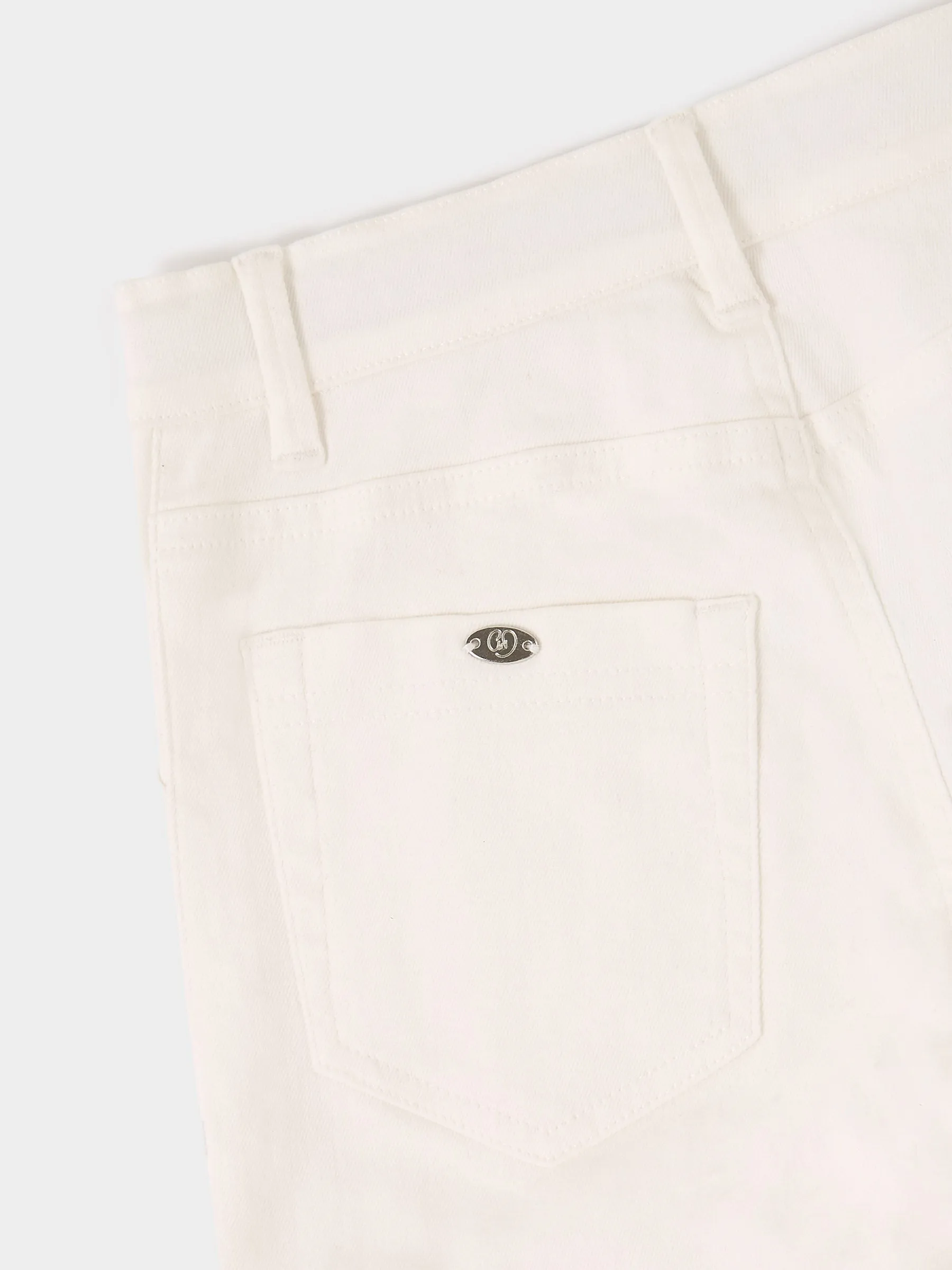 GWD Grace Cream Wide Leg Jean sold by George W. Davies product image thumbnail 4