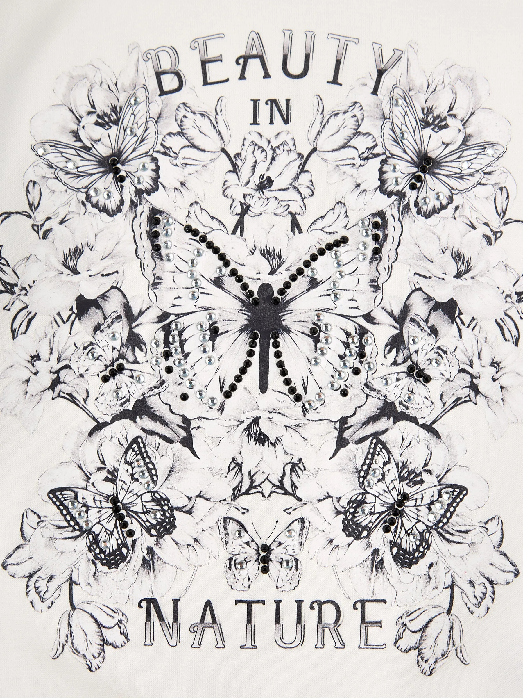 GWD Sunny Butterfly Print Sweatshirt Hoody sold by George W. Davies product image thumbnail 4