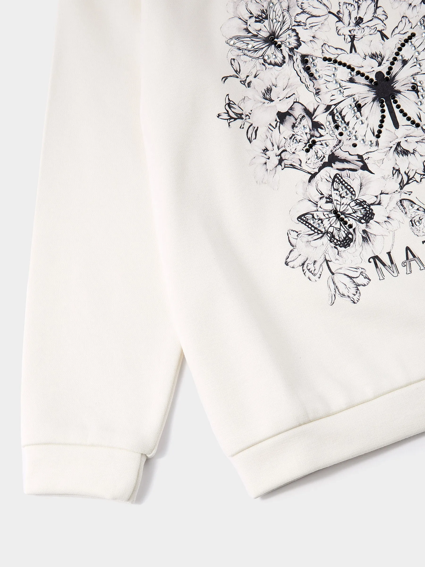 GWD Sunny Butterfly Print Sweatshirt Hoody sold by George W. Davies product image thumbnail 3