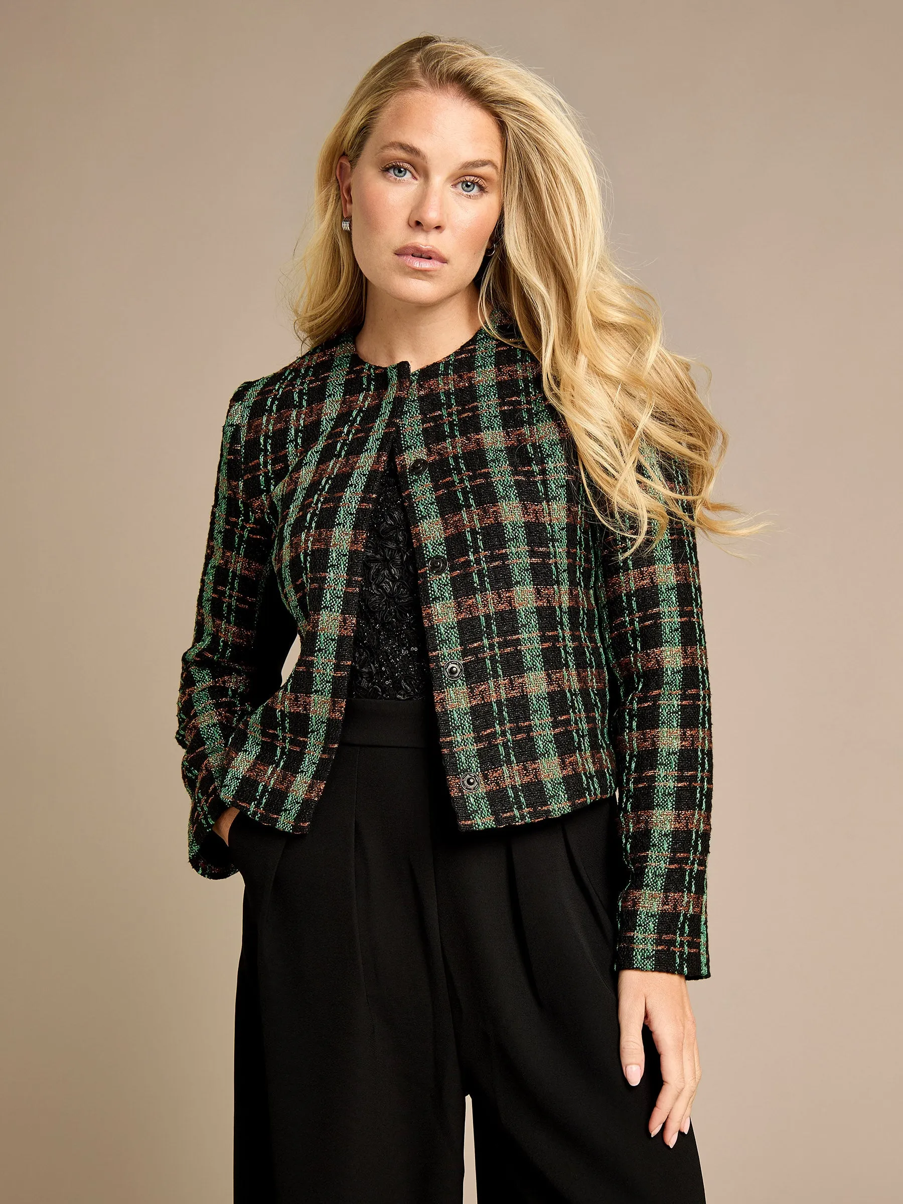 GWD Enzo Check Jacket sold by George W. Davies