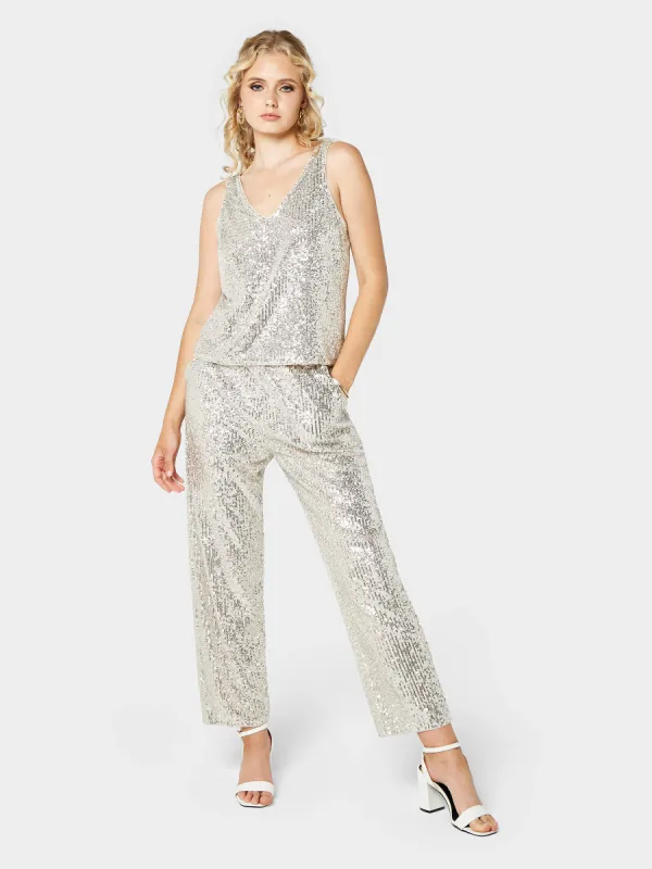 Sequin Top & Trousers Outfit sold by George W. Davies