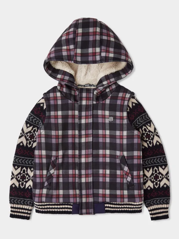 Alby Hooded Fleece Lined Jacket sold by George W. Davies