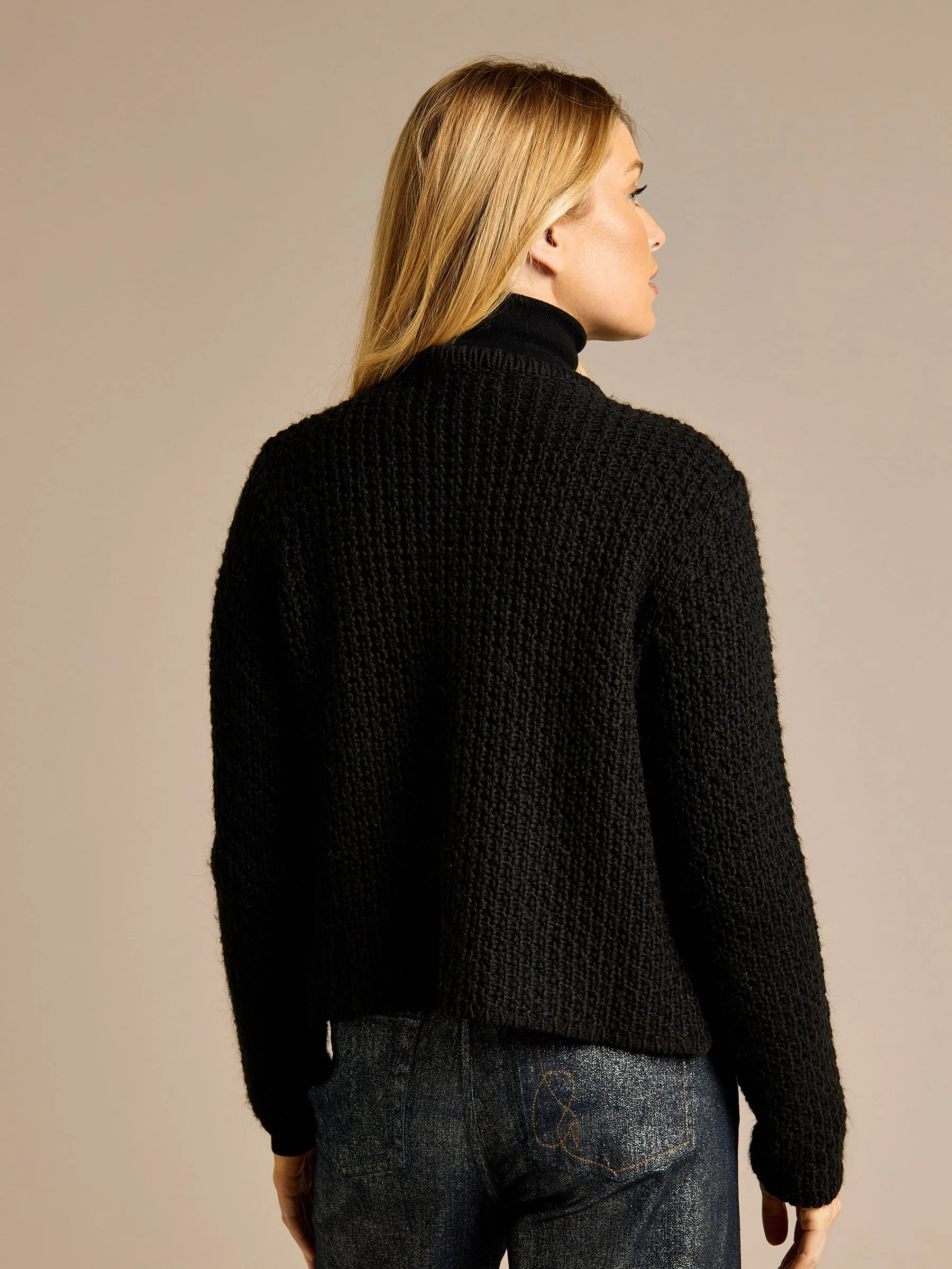 GWD Emilia Chucky Knit Button Cardigan sold by George W. Davies product image thumbnail 4