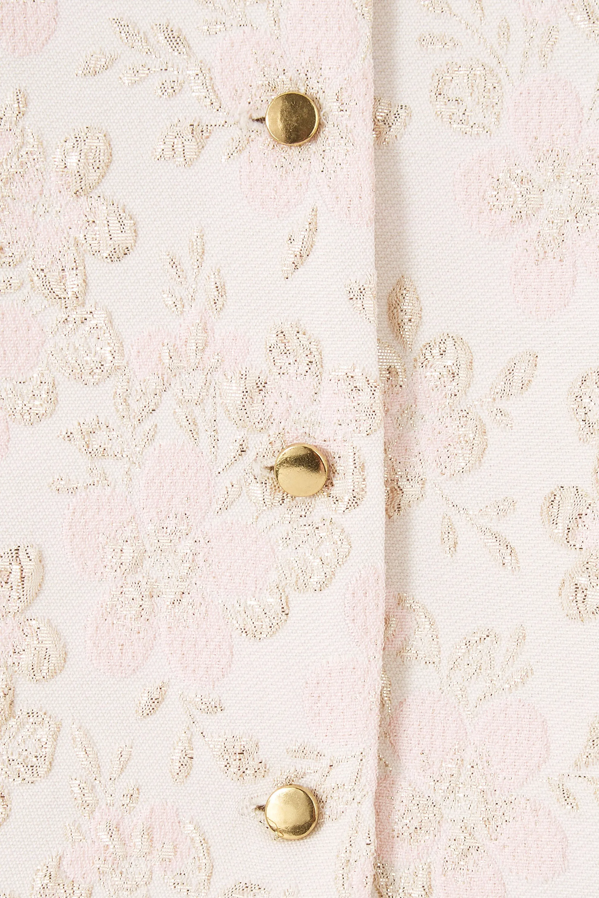 GWD Sky Embroidered Metallic Floral Jacquard Jacket sold by George W. Davies product image thumbnail 4