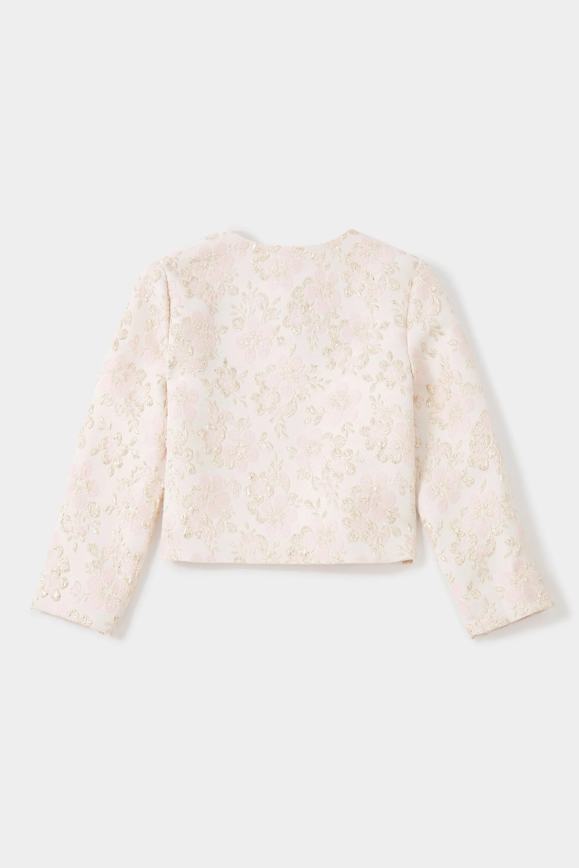 GWD Sky Embroidered Metallic Floral Jacquard Jacket sold by George W. Davies product image thumbnail 2