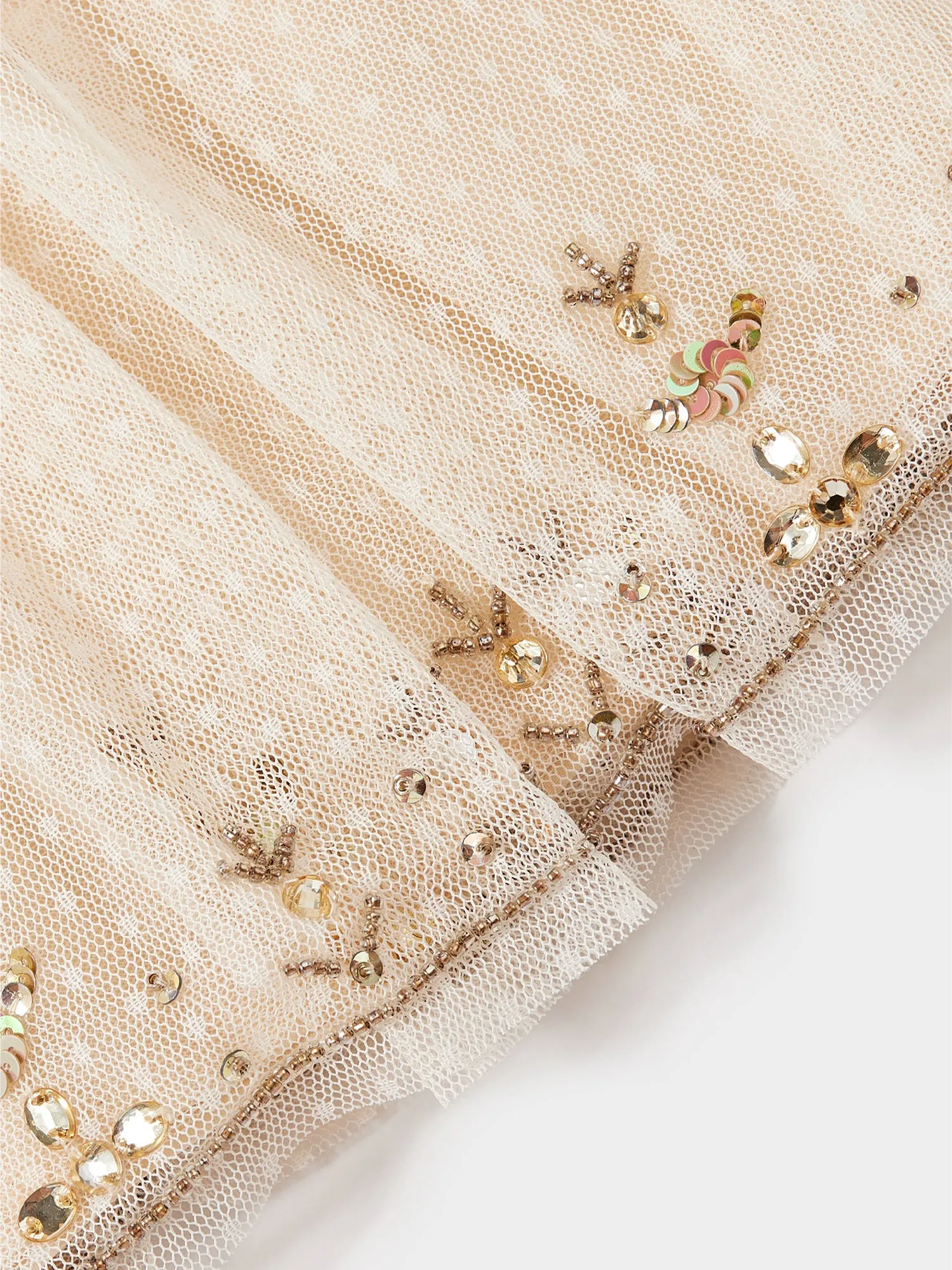 GWD Ashley Embellished Cape Sleeve Dress sold by George W. Davies product image thumbnail 5