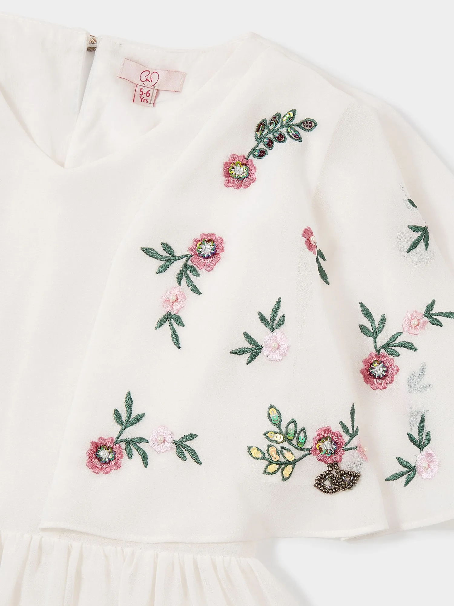 GWD Hayley Livvie Embroidered Dress sold by George W. Davies product image thumbnail 3