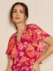 GWD Tropic Ruffle Tiered Floral Print Maxi Dress sold by George W. Davies