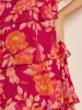 GWD Tropic Ruffle Tiered Floral Print Maxi Dress sold by George W. Davies