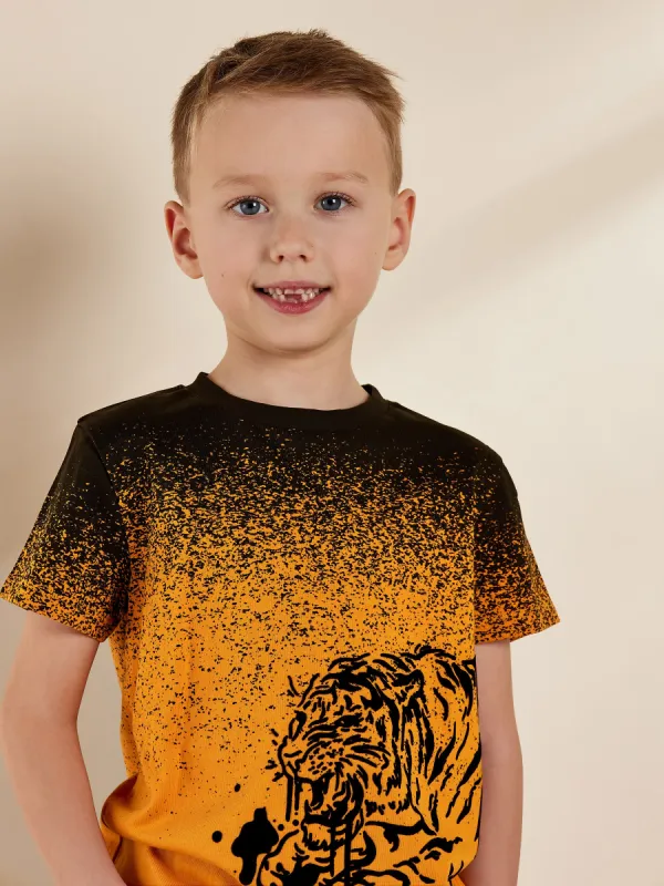 GWD Quintus Flocked T-Shirt sold by George W. Davies