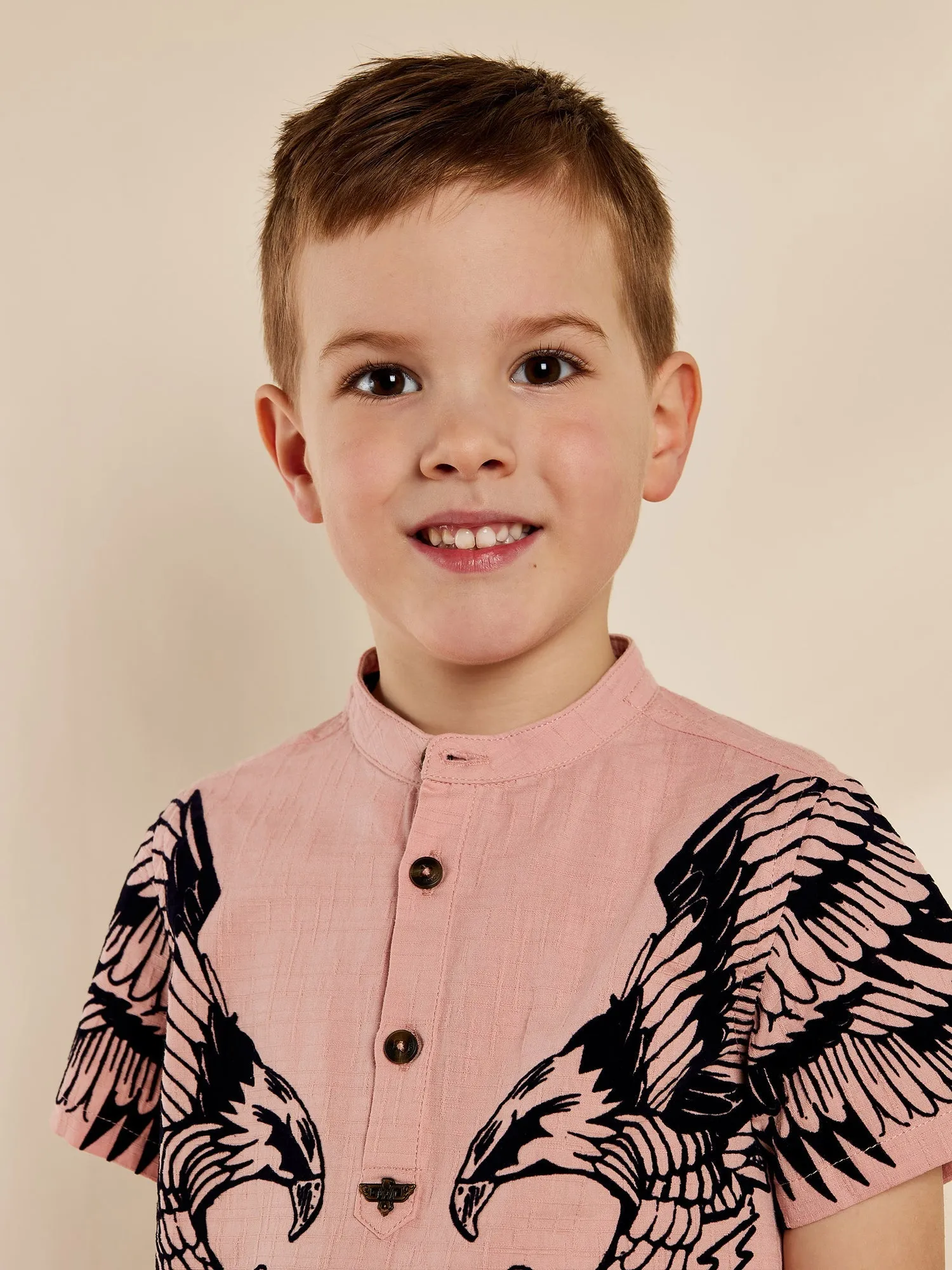 GWD Fraiser Flocked Shirt sold by George W. Davies