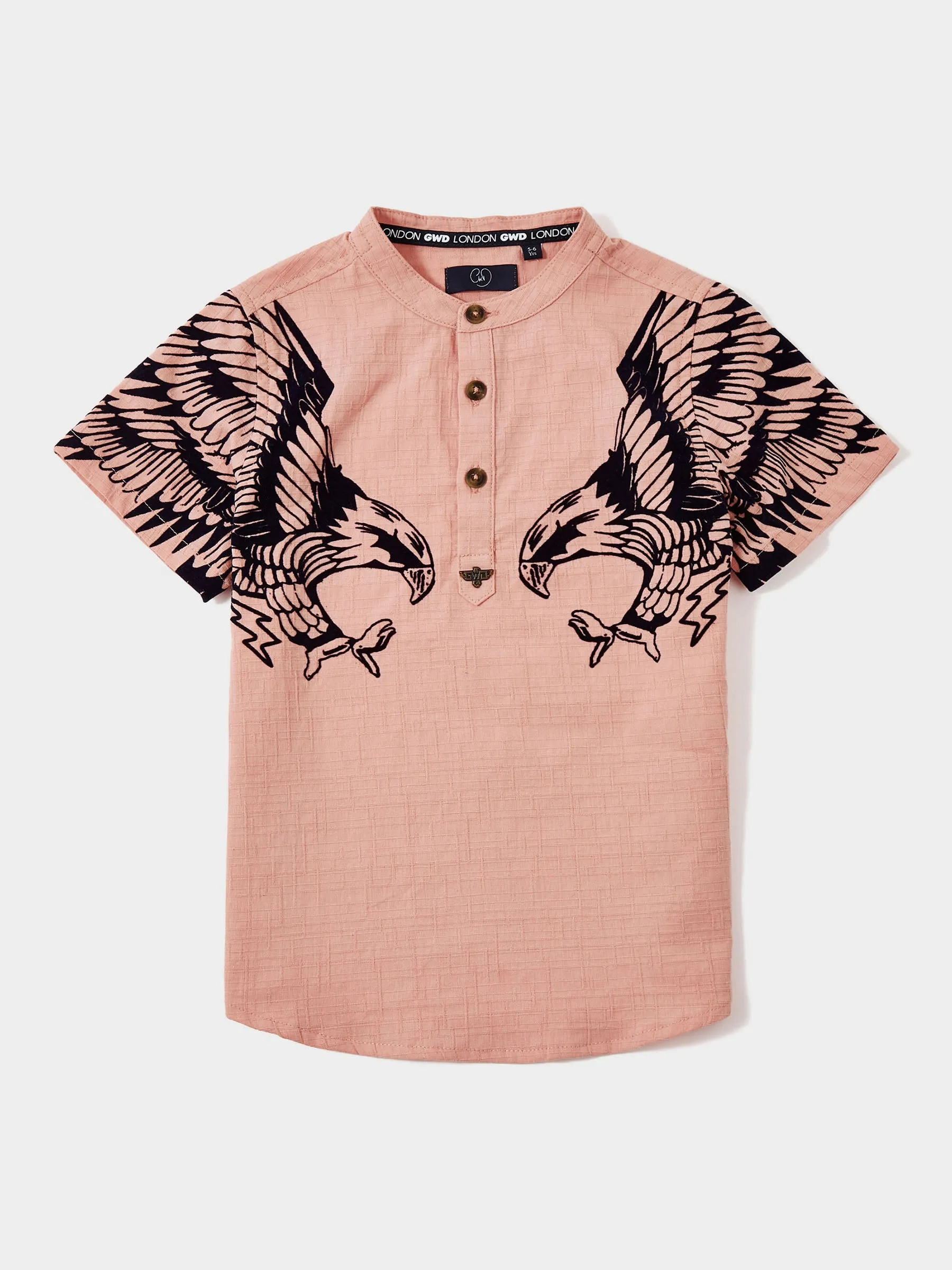 GWD Fraiser Flocked Shirt sold by George W. Davies product image thumbnail 2