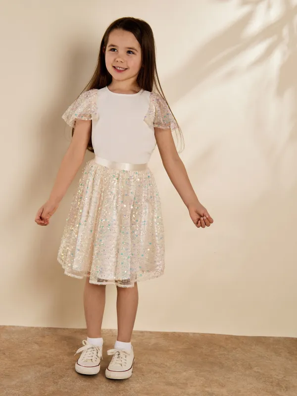 Jolene Sequin Skirt sold by George W. Davies