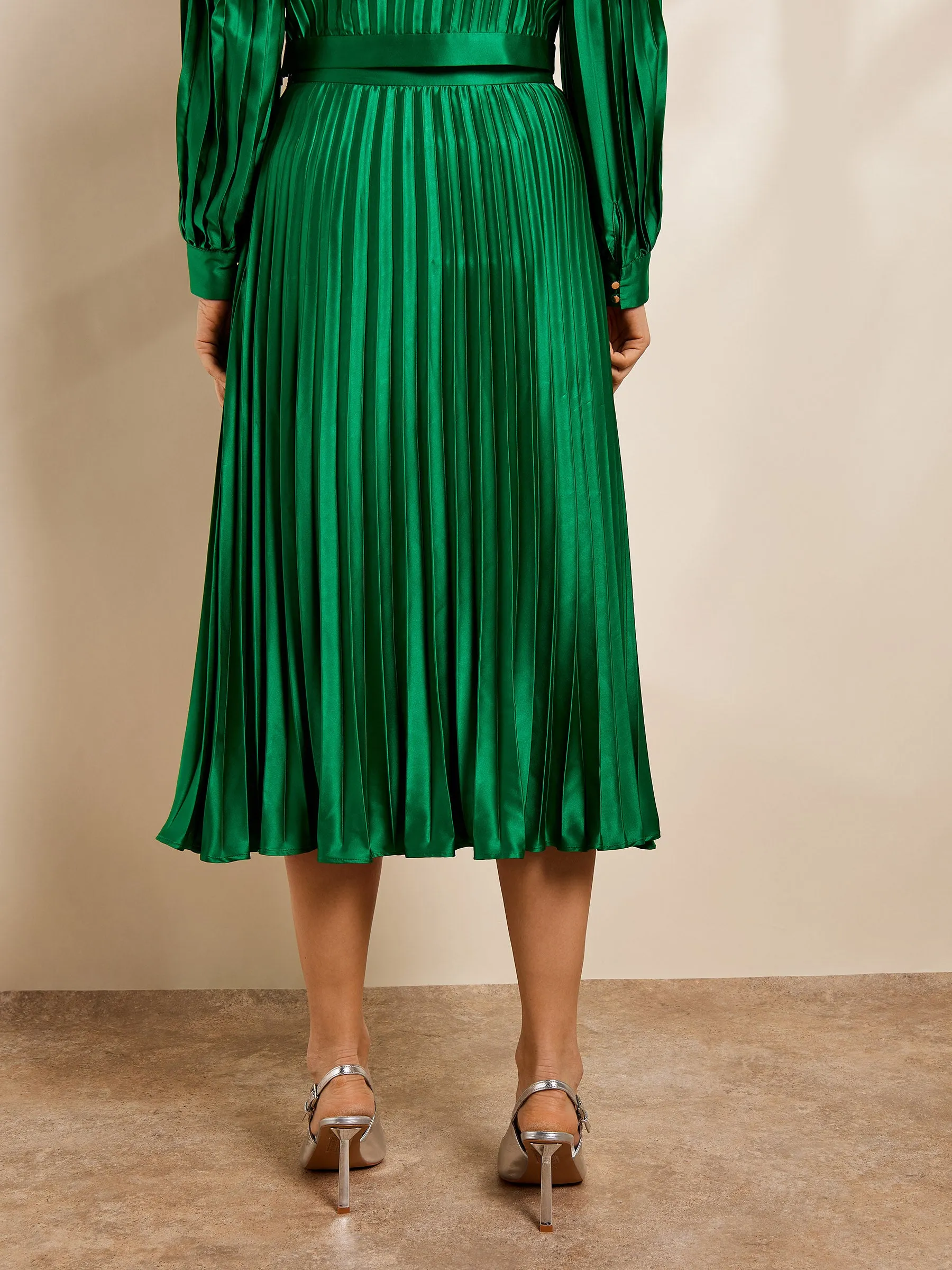 GWD Davina Pleated Skirt sold by George W. Davies product image thumbnail 3