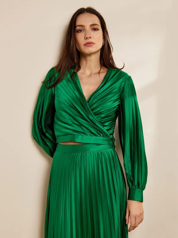 GWD Davina Pleated Top sold by George W. Davies