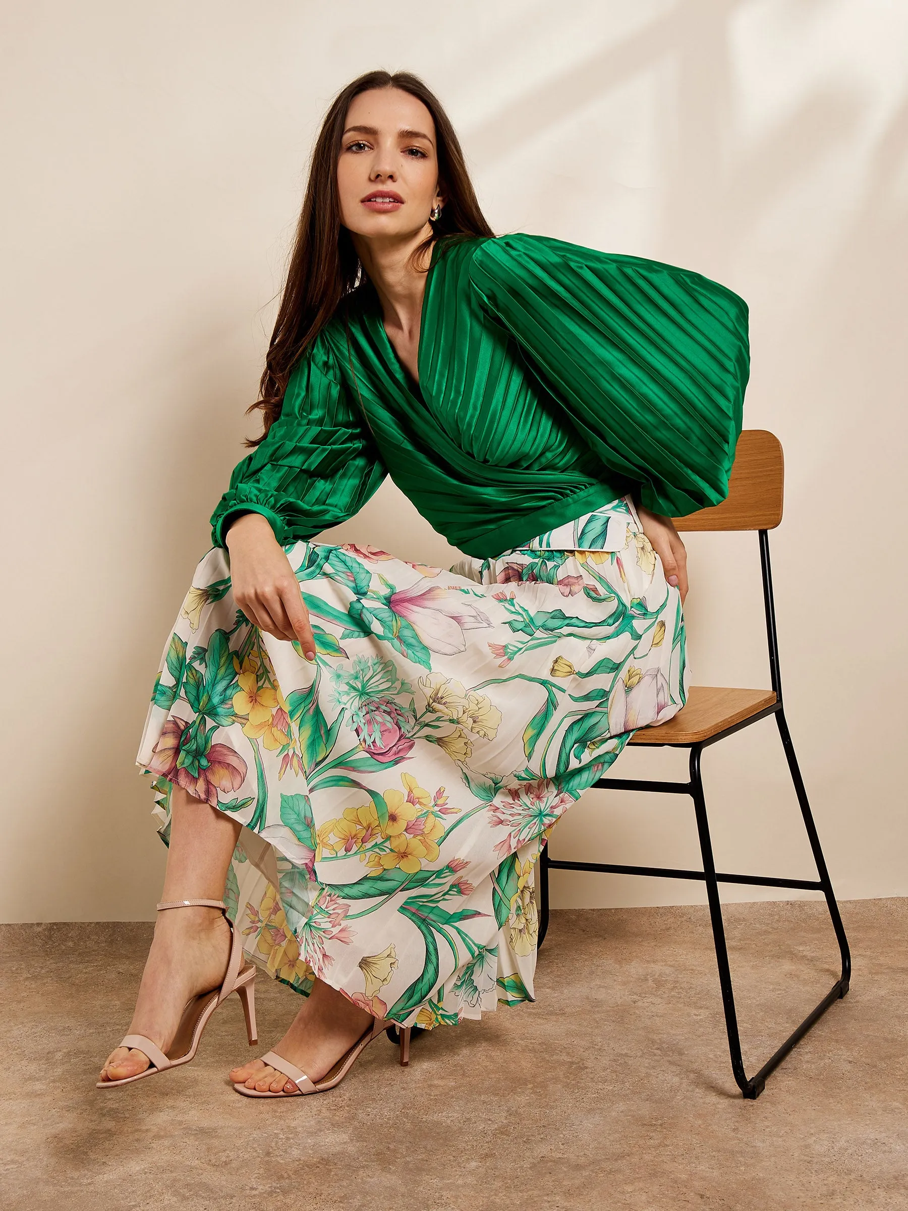 GWD Davina Pleated Top sold by George W. Davies product image thumbnail 4