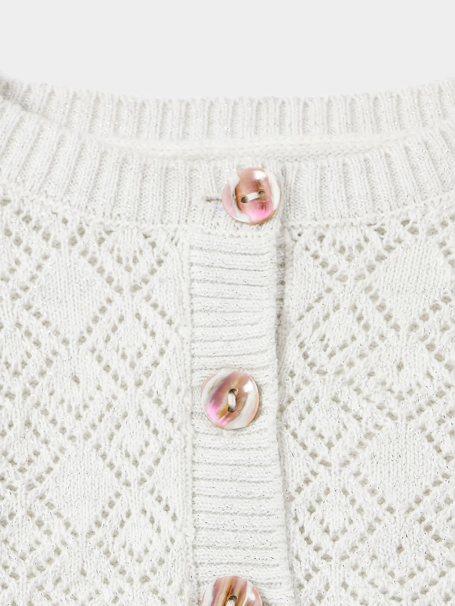 Marianne Knitted Cardigan sold by George W. Davies product image thumbnail 5