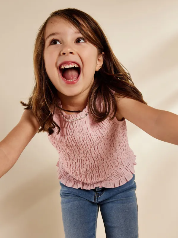 GWD Lisa Shirred Top sold by George W. Davies