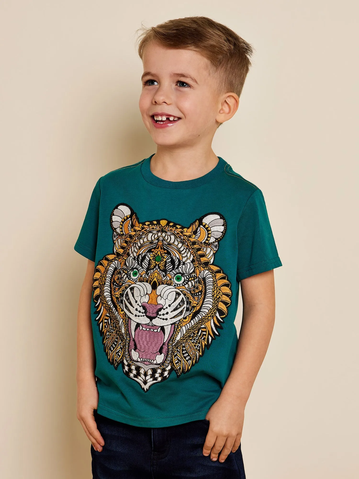 GWD Ezekial Embroidered T-Shirt sold by George W. Davies