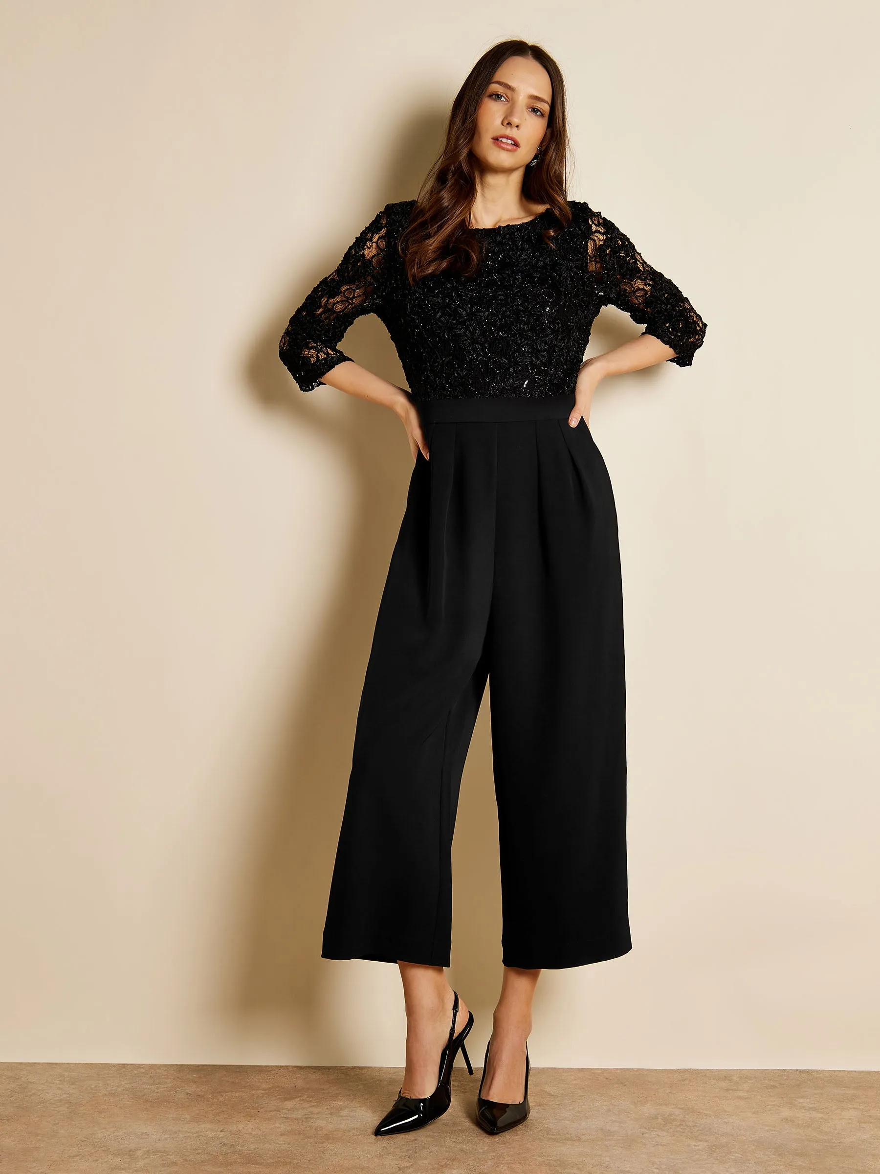 Martina Embellished Jumpsuit sold by George W. Davies product image thumbnail 4