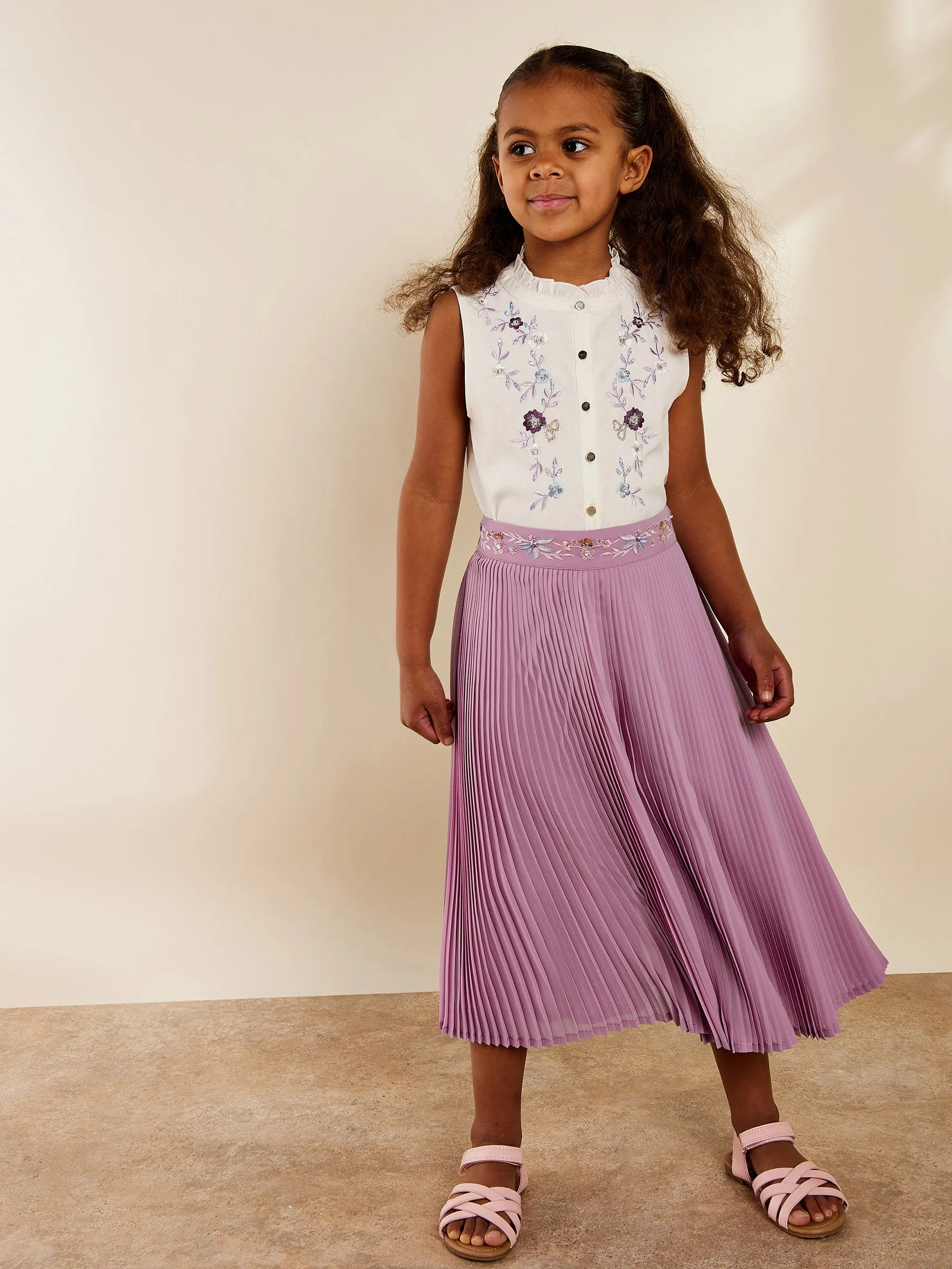 GWD Daphne Pleated Culottes sold by George W. Davies