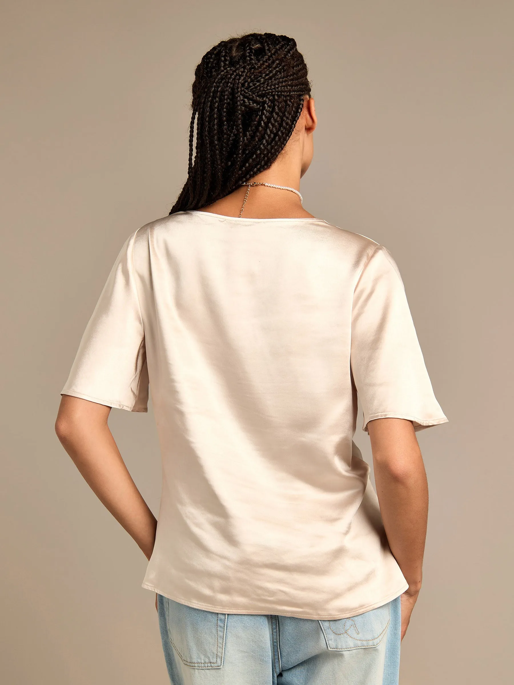 GWD Cheryl Satin Top sold by George W. Davies product image thumbnail 4