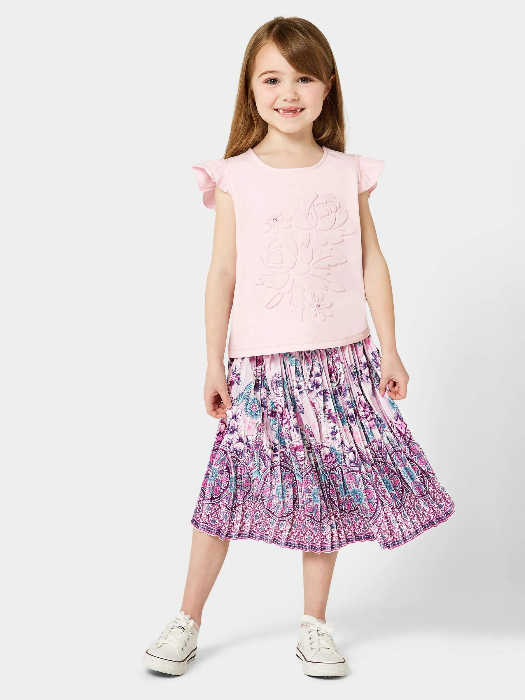 GWD June Pleated Skirt sold by George W. Davies product image thumbnail 5