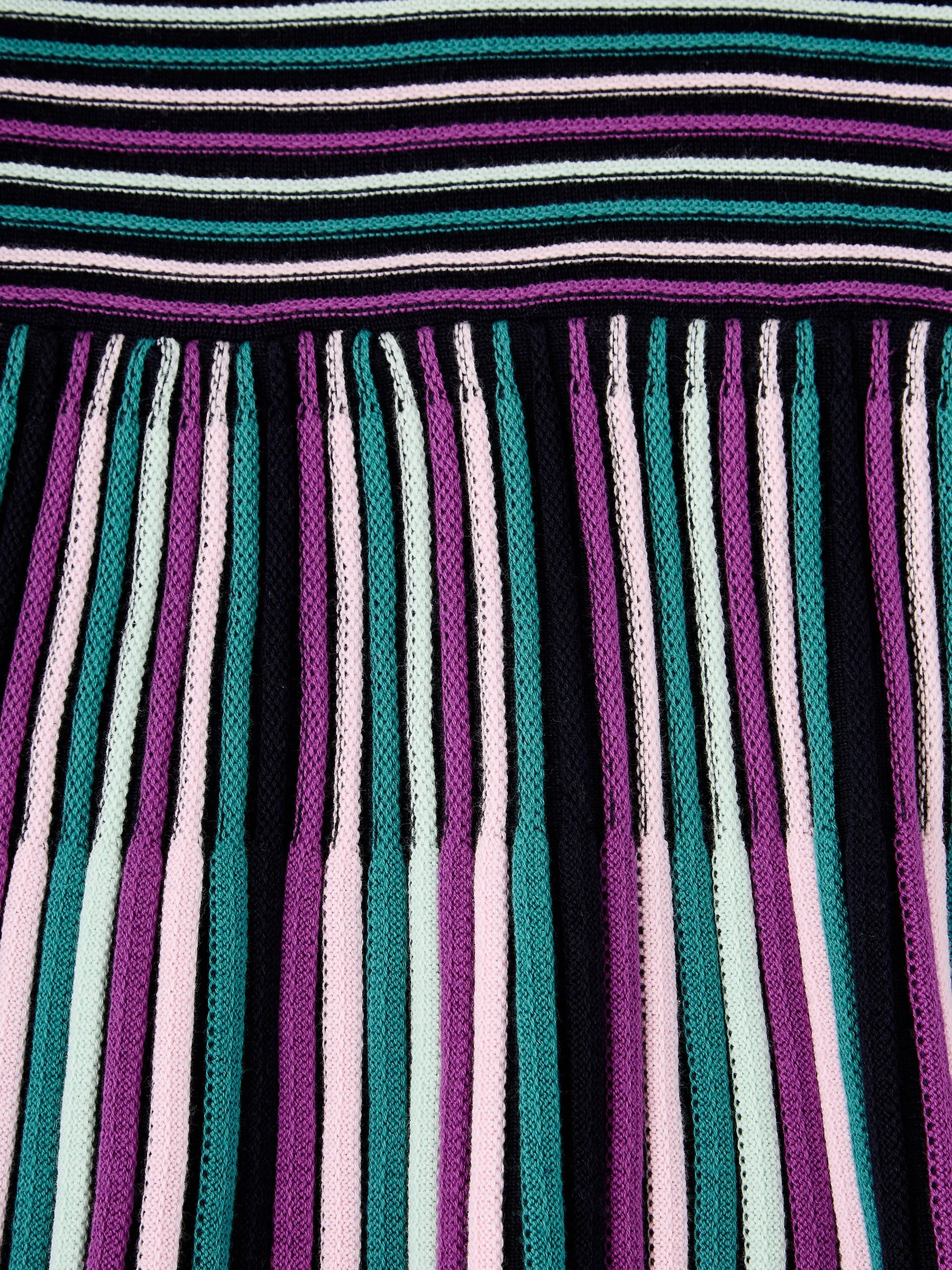 GWD Poppy Multi Stripe Knitted Dress sold by George W. Davies product image thumbnail 4