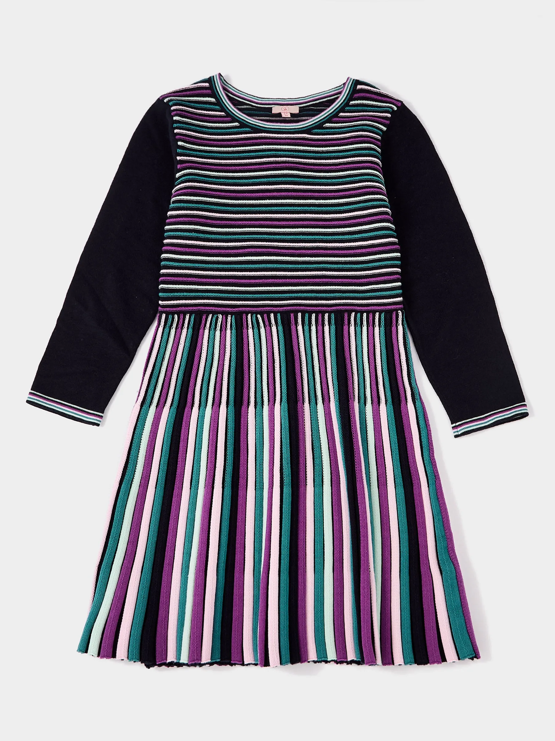 GWD Poppy Multi Stripe Knitted Dress sold by George W. Davies