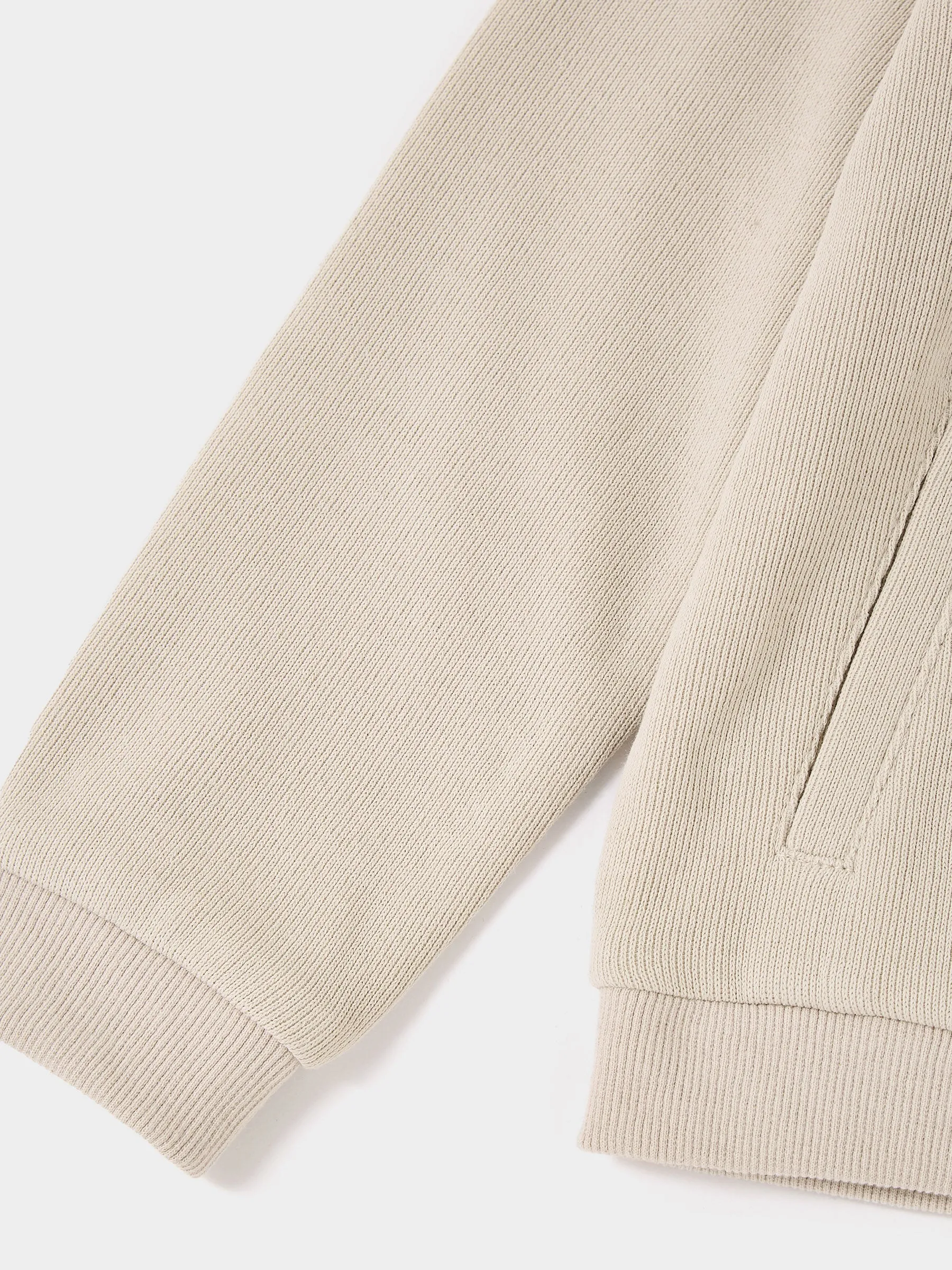 GWD Santiago Cream Zip Knit Bomber sold by George W. Davies product image thumbnail 4