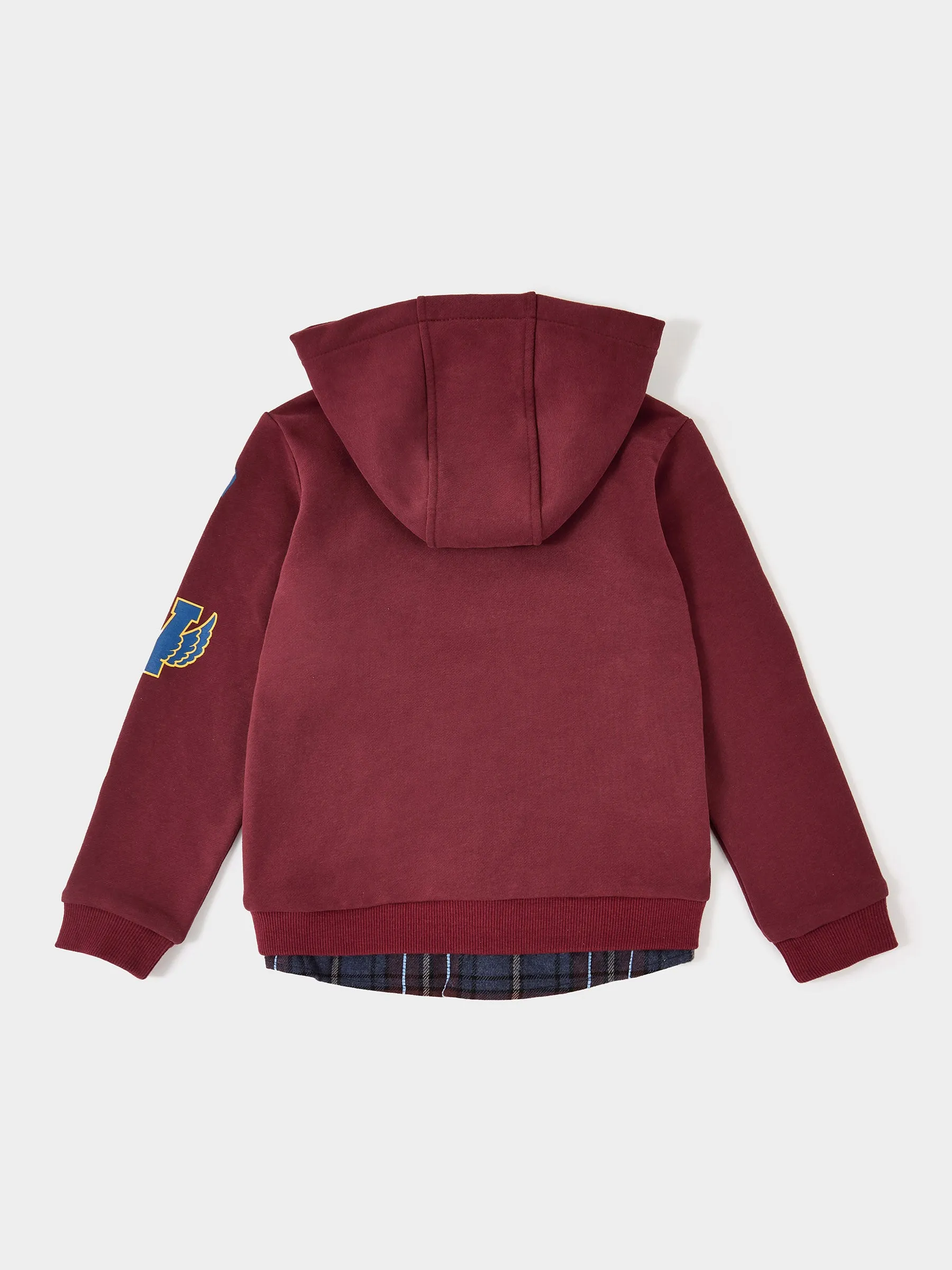 GWD Georgetown Varsity Mock Hoodie sold by George W. Davies product image thumbnail 2