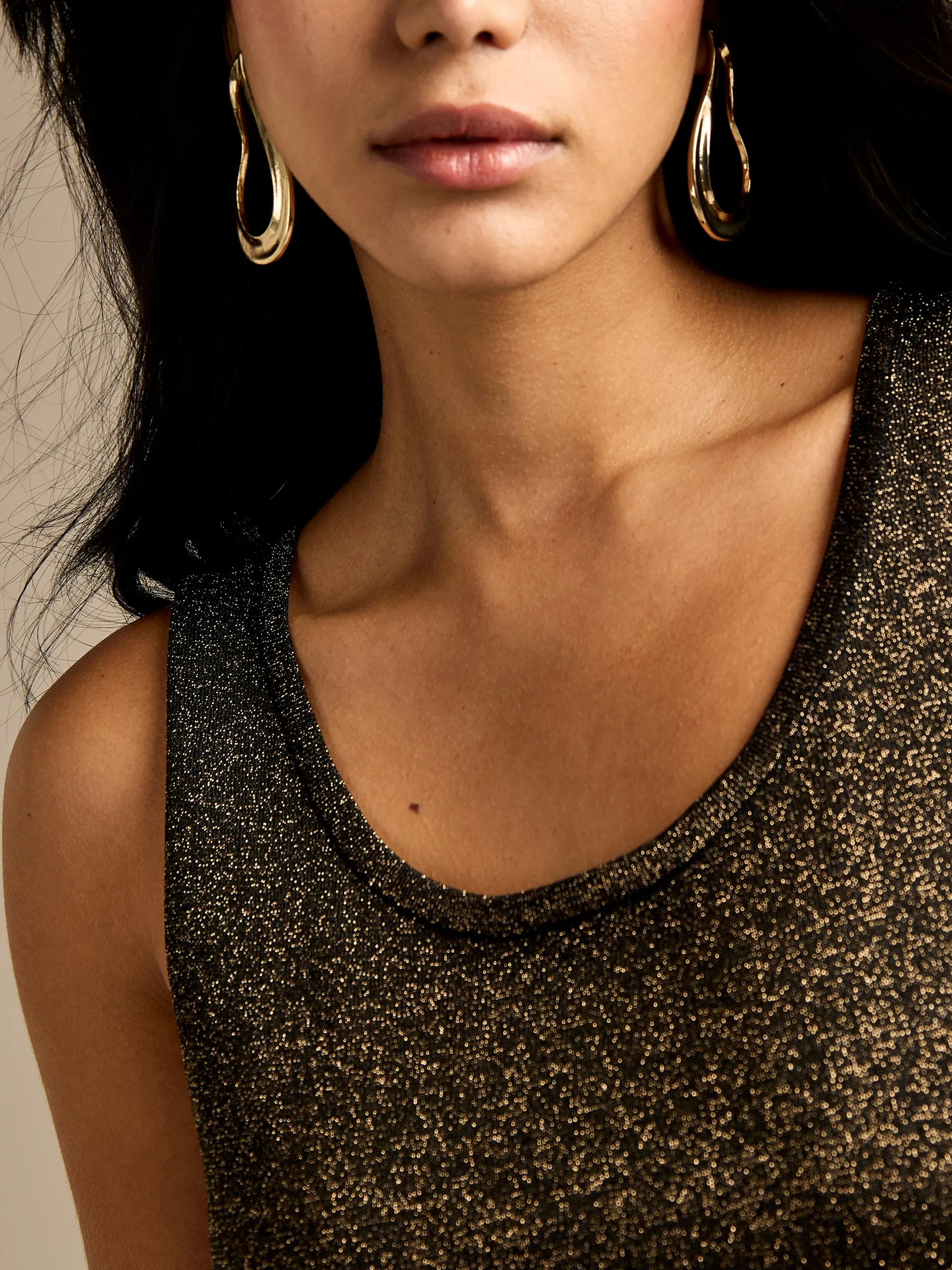 GWD Tina Bronze Glitter Top sold by George W. Davies product image thumbnail 4