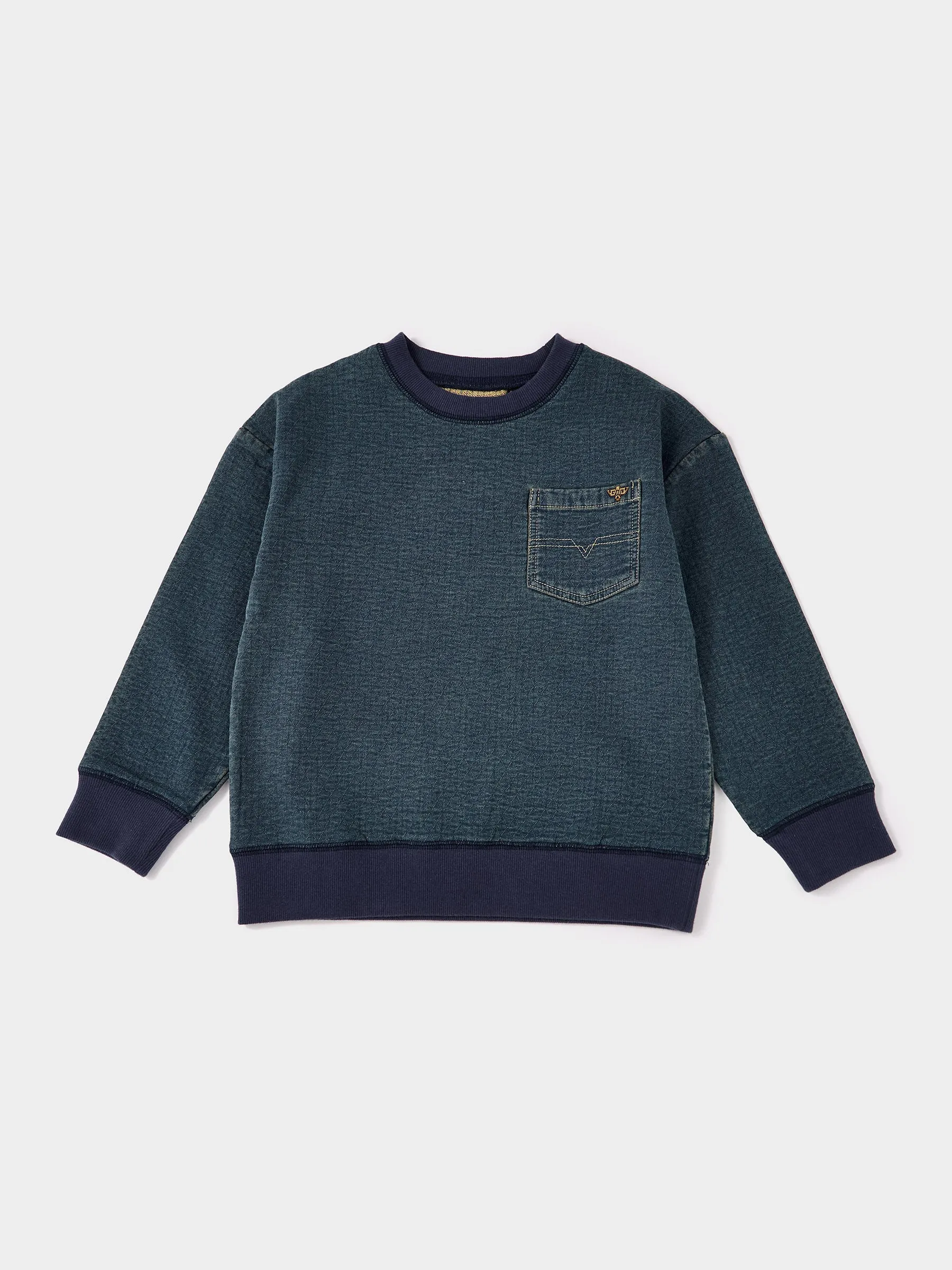 GWD Trooper Denim Long Sleeve Sweatshirt sold by George W. Davies product image thumbnail 2