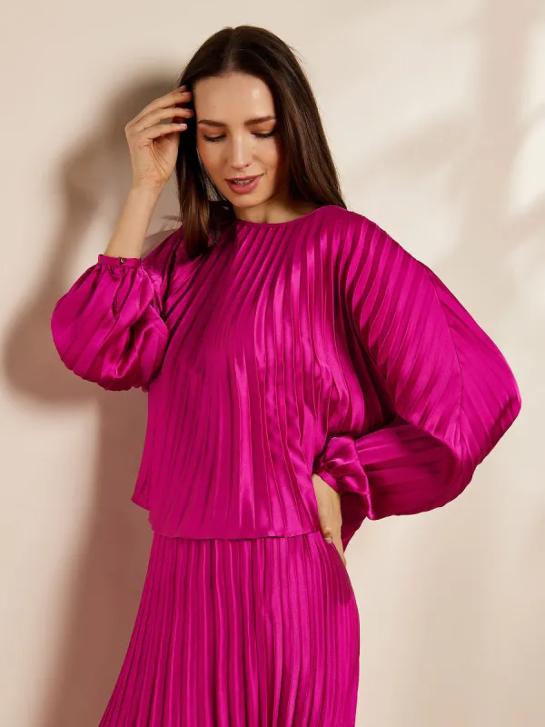 Alysha Satin Top sold by George W. Davies