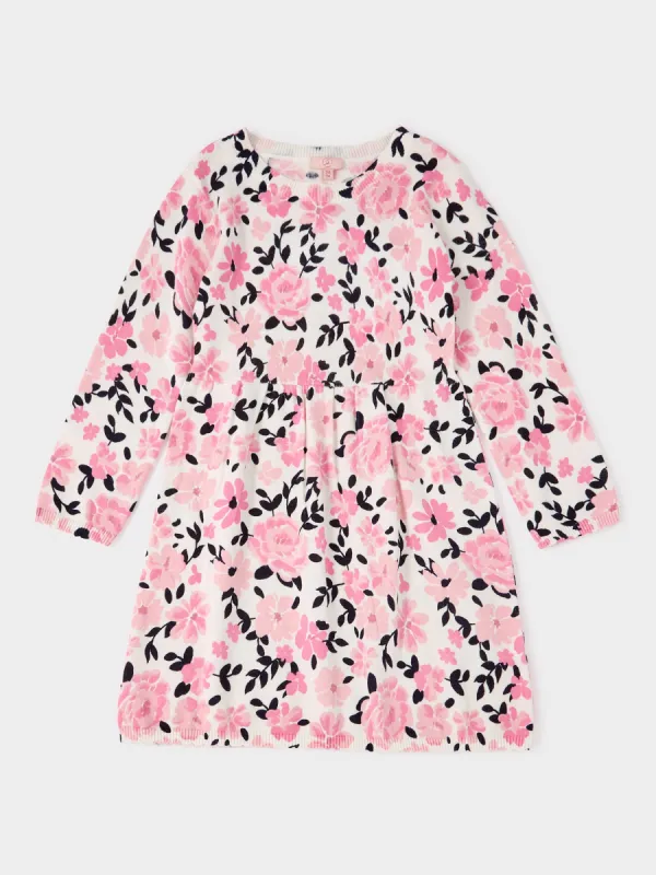GWD Gracie Floral Print Knitted Dress sold by George W. Davies