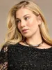 GWD Martina Black Lace Jumpsuit sold by George W. Davies